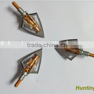 100Grain 6Blades Broadheads Arrowhead For Archery Hunting Compound Bow thumbnail-2
