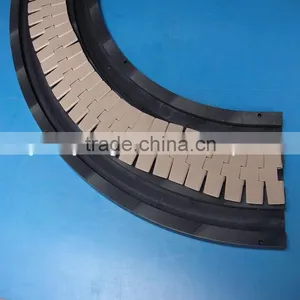 CNC Machined Plastic Uhmw-pe Polyethylene Bending Guide Rail thumbnail-6