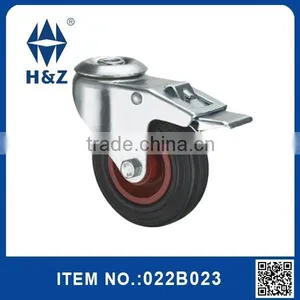 Rubber Castor Wheel thumbnail-1