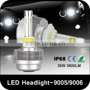 9005/9006 New Dsign Car Led Headlight 9005/9006 Separated Driver Car Led Head Bulb 9005/9006 7 Inch Round Car Led Head Lam thumbnail-1