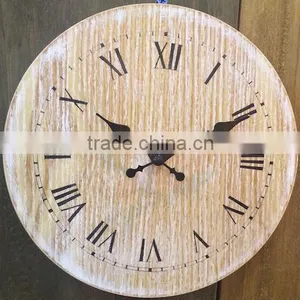 Antique Wood Smart Wall Clock thumbnail-1