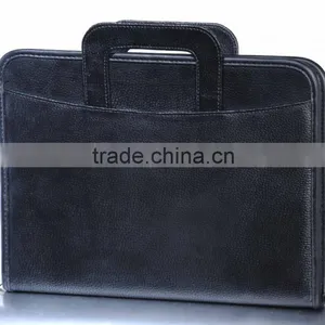 2016 New Design Black Color Custom Leather Briefcase thumbnail-4
