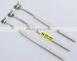 Desmarres Lid Retractor, With Fenestrated Blade thumbnail-1