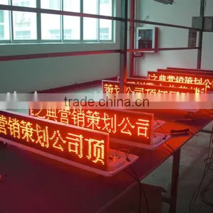 Led Taxi Display, High Quality Outdoor Taxi Top Led Display thumbnail-1