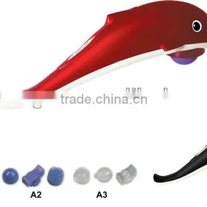 2015 Electric Vibrating Infrared Handheld Dolphin Massage Hammer thumbnail-1