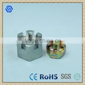 Bailian Surprise Price Carbon Steel Hex Slotted Castle Nut thumbnail-1