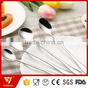 Wholesale Long Handle Ice Spoon Flat Spoon Exported by China Supplier thumbnail-2