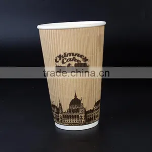 High Quality Oem Logo Printed Disposable 1oz ,2oz,3oz,4oz,5oz,6oz,7oz,8oz,9oz 10oz Cup Paper for Coffee thumbnail-2