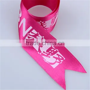 China Factory Custom Colorful Printed Wholesale Satin Ribbon Quality Choice thumbnail-1