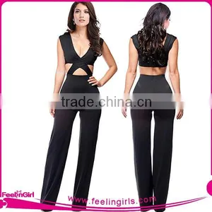 Wholesale Backless White Jumpsuit thumbnail-1