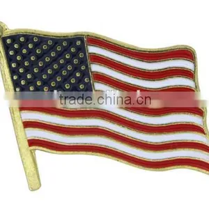 Metal Poppy Indian Flag Tin Pins Badge thumbnail-4