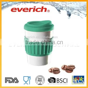 Plain Promotional Ceramic Coffee Mug With Cover thumbnail-3