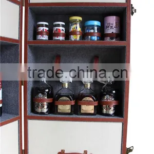 New Design Wooden Wine Cabinet/and Liquor Display Cabinet thumbnail-2