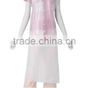 Factory Direct Sales Fashion Reusale Plastic Apron thumbnail-3