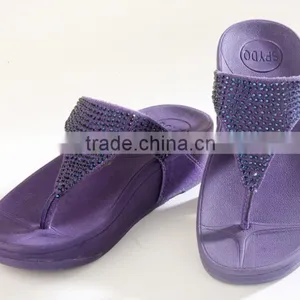 Fashion Shoes Woman Fipflop Wedge Heel thumbnail-6