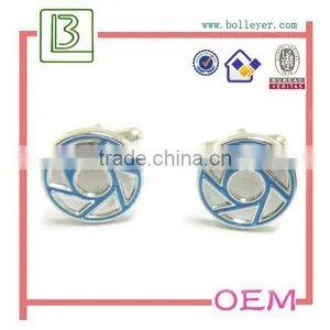 Custom Enamel Cufflinks for Women thumbnail-1