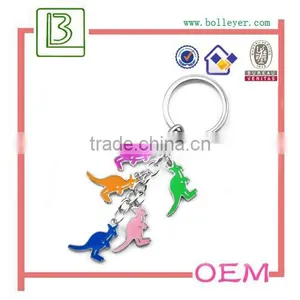 Custom Animal Kangaroo Design Keychain thumbnail-1