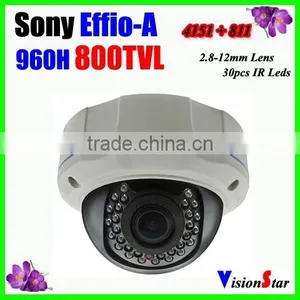 CCTV Camera Housing Systems 0.001Lux IR Leds Surveillance CCTV Camera Sony CCD (ICX810/1AKA) Infrared Camera OSD Menu Day&Niight thumbnail-1