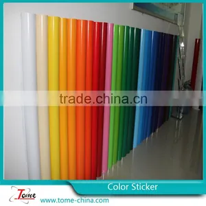 High Quality Advertising Decoration Self Adhesive Color Plotter Cutting Vinyl thumbnail-1