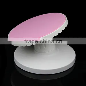Adjustable Tiltable Cake Decorating Turntable Revolving Cake Stand thumbnail-1