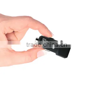 Quick Charge 3.0 Car Charger With Rubber Finish Grey thumbnail-3
