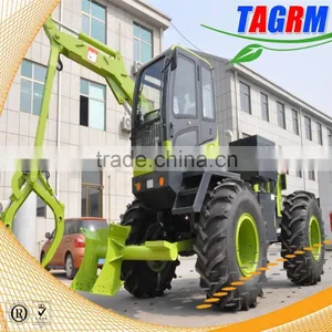 Multifunctional 4 Wheels Sugar Cane Loading Machinery/new Automatic Sugarcane Loader for Sale thumbnail-5
