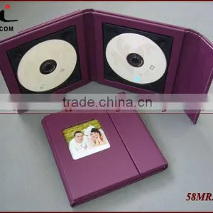 Wedding CD/DVD Cases Leather CD/DVD Cases,wedding Dvd Leather Case thumbnail-1