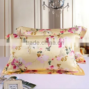 Custom Digital Printed Thickened 100 Pure Silk Pillowcases thumbnail-2