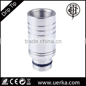 Top Selling SS-002 2015 Wholesale Ecig Atomizer Wide Bore Drip Tip With Stainless Steel Material thumbnail-1