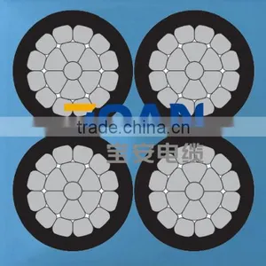 Quadruplex Secondary UD, 600 V Building Cable, Al/XLPE (ANSI/ICEA S-105-692) thumbnail-2
