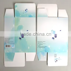 Custom Printed Eco-friendly Packaging Box for Cosmetics Facial Masks Paper Board Packaging Box for Skin Pharmaceutical Products thumbnail-6