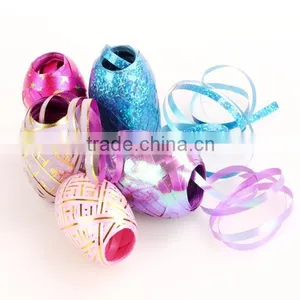 Hot Sale Gift Packaging Colorful Ribbon Egg for Festival thumbnail-1