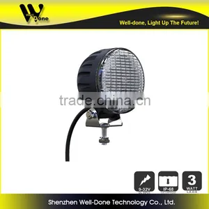 Factory Director Offer IP68 Super Bright Economic 12W Motorcycle LED Work Light thumbnail-1