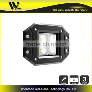 Factory Direct Offer Auto Lamp 4.8inch Supper Bright Surface Mount C Ree 12W Motorbike off Road LED Work Lamp thumbnail-3