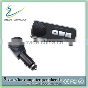 Hot Sales Cheap Handsfree Bluetooth Car Kit Hands Free Bluetooth Speaker Fixed on Sun Visor Clip Car Electronics Speakerphone thumbnail-3