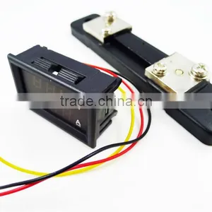 Digital Voltage Current Meter DC 4.5-30V 50A w/ Shunt Voltmeter and Ammeter thumbnail-1