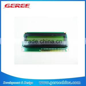 LCD 1602 Yellow Screen With Backlight Display 1602A 5v Module thumbnail-1