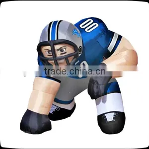 Inflatable Football Player Lawn Figure/inflatable Cartoon thumbnail-1