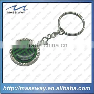 High Grade Promotion Custom 3D USA Flag Metal Key Chain thumbnail-6