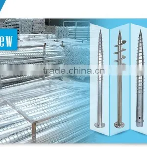 Hot Dipped Galvanized Ground Spike Anchor /screw Pile/ground Screw thumbnail-3