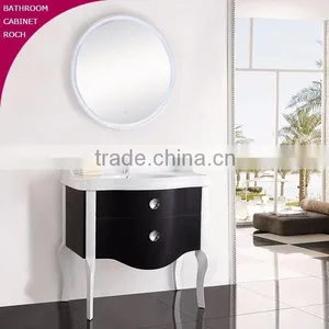 ROCH 2021 Hot Latest Solid Wood Bathroom Cabinet Chaozhou Ceramics Factory thumbnail-1