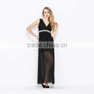 Latest Short Fock Maxi Dress Deisgns for Ladies thumbnail-3