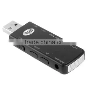 With MP3 Player Function Mini U Disk Style Digital Voice Recorder thumbnail-4