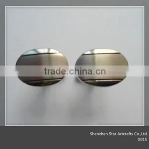 Fstainless Steel Plain Cuffinks X015 thumbnail-1