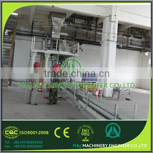 Automatic Bagging Machine With Robot Palletizer Stacking on Pallet thumbnail-1
