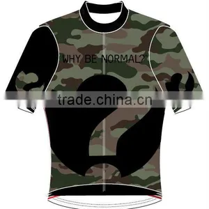 Custom Logo Design Camo Bike Jersey thumbnail-1