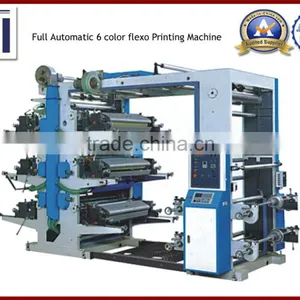 Full Automatic 6 Color Flexo Printing Machine thumbnail-1