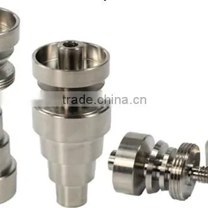 10mm& 14mm&19mm 6 IN 1 Domeless Titanium Nail, With Male and Female Joint thumbnail-1