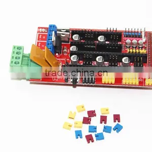 Wholesale 3D Printer 1pcs Mega 2560 R3 + 1pcs RAMPS 1.4 Control Panel+ 5pcs DRV8825 Stepper Motor Drive Carrier Reprap thumbnail-2