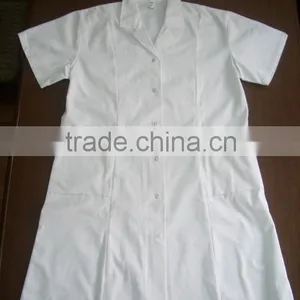 White Long Sleeves Doctor Lab Coat Hospital Uniform Safety Designs Workwear thumbnail-1